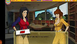 I watch the sexy ninja girl in big city part 4 get her pussy licked and creampied in hentai group