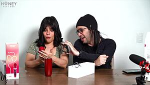 Man, this Hayden toy from Honey Play Box blends my cock crazy