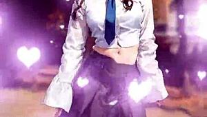 Ai art tiktok dance compilation featuring frieren toga eva