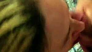 my amateur girl sucking two cocks