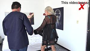 Hardcore electrician drills boss deep in the ass with raw intensity.