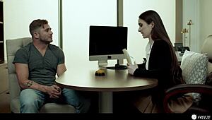 hazel moore got fucked frozen when the button stopped time