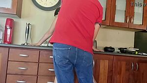 Intense Fucking with Monster Cock Before Husband Returns