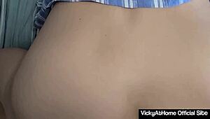 i’m obsessed with vicky vette, her mature ass loves anal creampies!