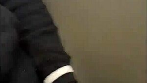 Wow, gym bathroom fun with guys, adrenaline pumping! 😏 Full sheer action.