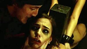 Closet bondage with young sluts sydney cole and olivia lua in hardcore domination