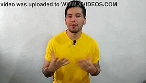 young twink with 21cm slams taco man bareback in sauce storage! 🍆