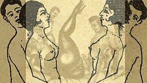 The Erotic Alphabet Featuring Vintage Cartoon Characters