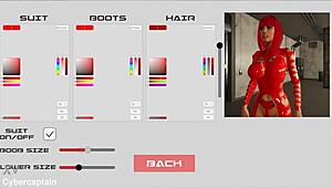 Bound Mature in Metal Bondage Fetish Game!