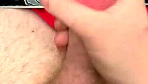 Quick solo jack off and cumshot before bed