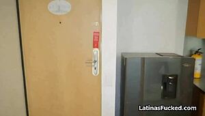 Intriguing oily latina booty bouncing in amateur casting with teen 18+ ass and hardcore action.