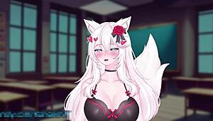 vtuber kanakovt wears vibrator in public for naughty asmr erp