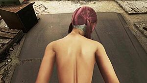 Fallout 4 Pink Haired Bondage