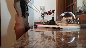 Alice Lemes Prepares Her Big Ass And Tits For Hardbrazil Scene By Binho Ted