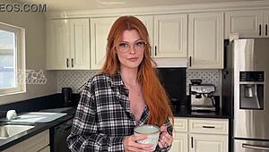 I dared my best friend to show her blowjob skills. She’s the girl next door with big natural tits!