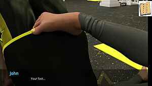 Zoe is such a tease in 3D anime!