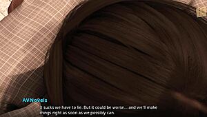 3D Anime Teen 18+ Blonde Gets Huge Tits