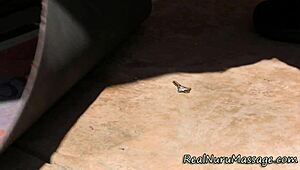 Hot Latina Masseuse Fucks Hard!