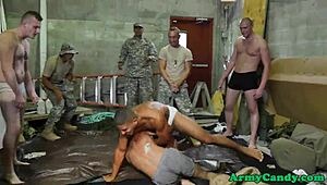 army studs dive into wild group action after intense wrestling drills