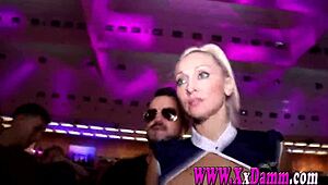 Salón Erótico Barcelona Trio in Public