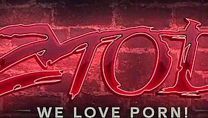 Blonde swimsuit model bends over for a massive dick stuffing