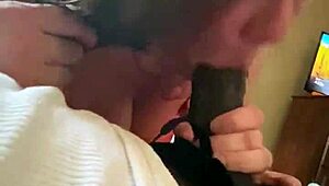 She Really Loves Sucking Amateur Cocks