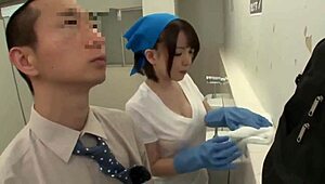 japanese cleaning lady caught my eye today