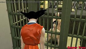 dragon ball episode 54 features chichi in servant role with milk theme