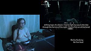 Naked Alan Wake Playthrough Part 10 with Big Tits!