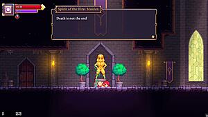 Scarlet Maiden Hentai Gloryhole Blowjob in Caves