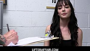 Hot Shoplifter Teen Punished by Mall Officer! What’s the Deal?