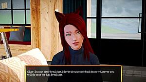 Milf's Big Tits in Homemade Game! Cartoon Fun!