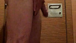 Toilet fun in public outdoor spot, gotta love the thrill! 🚽