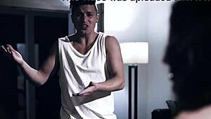 Stepson Demands to Fuck Both Step Moms in Taboo Scenario