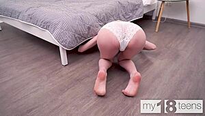 Cute Lana Broks Takes Cock In Pussy And Cumshot