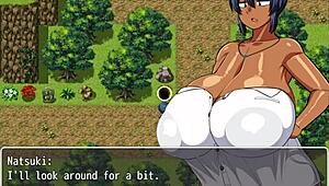 Village Chief Masturbates On Tanned Natsuki