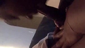 Pretty Ebony Gags Hard on Thickdickbandit’s Monster Cock in Sloppy Face Fuck