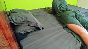 Whoa! Asian Stepmom Hit with Surprise Bedroom Fuck