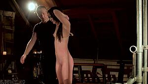 teen in bdsm scene with rough play