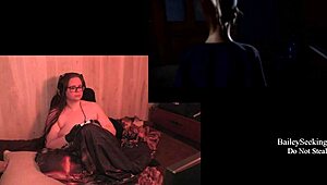 Naked Brunette Feels Fetish Emotions With Big Tits