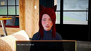 Milf's Big Tits in Homemade Game! Cartoon Fun!