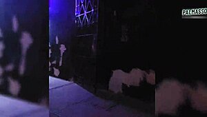 Stranger Breaks Petite Hairy Pussy in All Positions