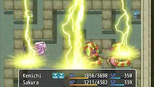 Ruri And Sakura Enter Bandits Secret Base