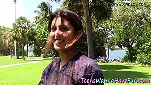 These real uniformed teens are getting pounded hard in the group