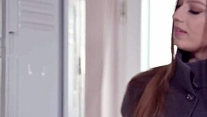 Naughty Nurse Mia Split Teases in Hospital with Her Wild Side