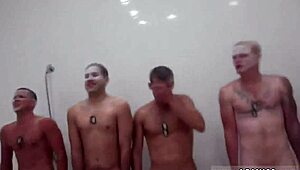 i'm watching these emo gay guys in the movies, they haze each other in the shower and then fuck hard