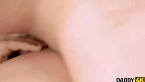 daddy4k mature guy teaches sweet blonde bride real sex before her big day.