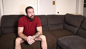 Stepdaughter Takes Risky Oral Creampie in Her Mouth