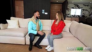 Lucky Anne, the Sitter Above Rest, Gets Pounded Hard by Will Pounder