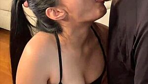 Omg She Swallowed Every Single Drop in Homemade Action